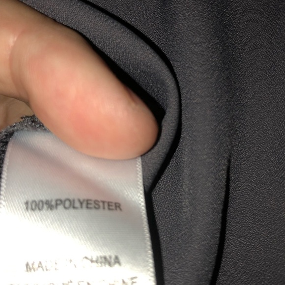 Ricki’s XL polyester Black Sleeveless Women's Top- works great in summer or fall - Picture 3 of 6